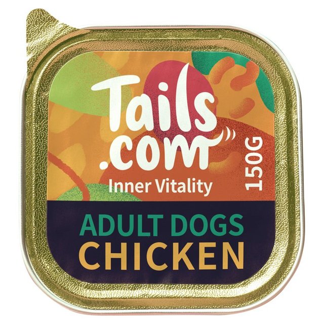 Tails.com Inner Vitality Adult Dog Wet Food Chicken   150g GOODS M&S   