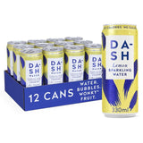 DASH Lemon Infused Sparkling Water   12 x 330ml GOODS M&S   