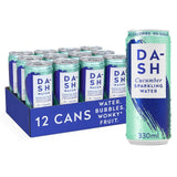 DASH Cucumber Infused Sparkling Water    12 x 330ml GOODS M&S   