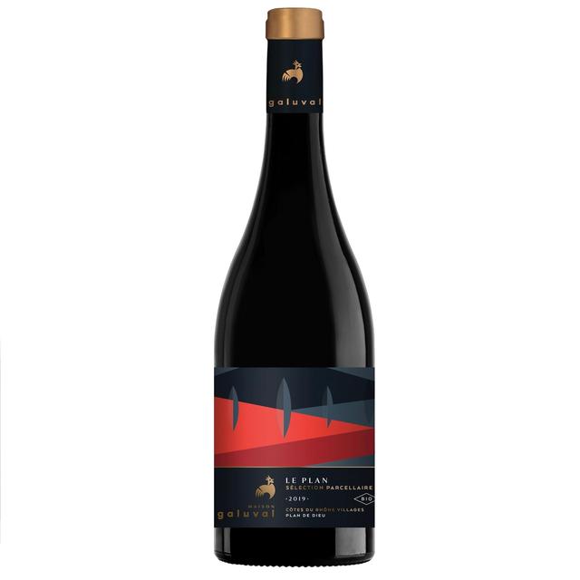 Galuval Le Plan Organic Cotes du Rhone Villages   75cl