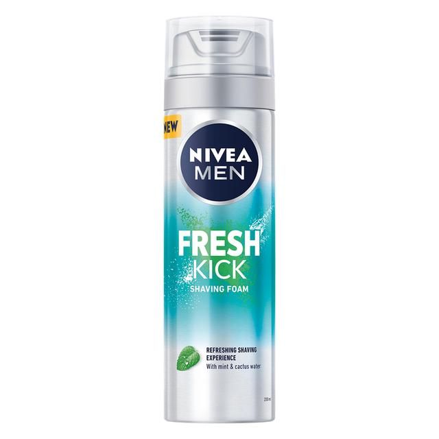 NIVEA MEN Fresh Kick Shaving Foam   200ml