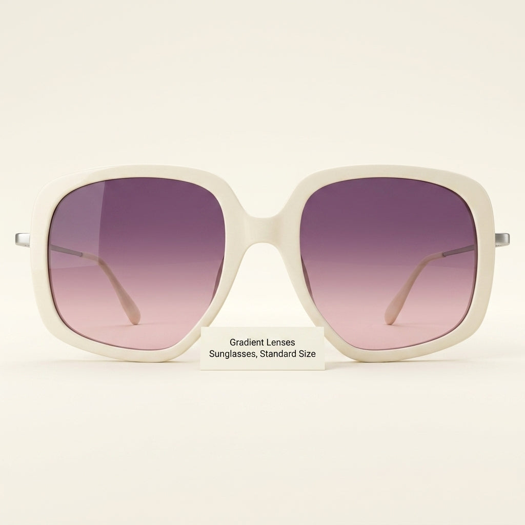 Alexander McQueen Sonnenbrille schwarz Farbverlauf AM0374S (Britische Marke)