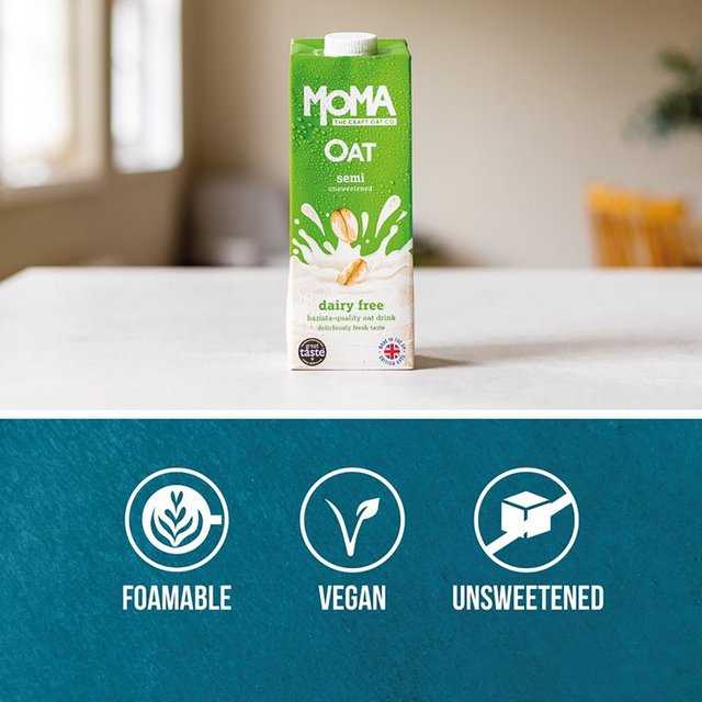 MOMA Semi Oat Drink Unsweetened   1L