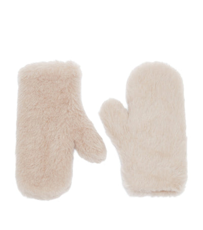 Harrods Max Mara Alpaca-Wool-Silk Mittens- Buy online at McGrocer