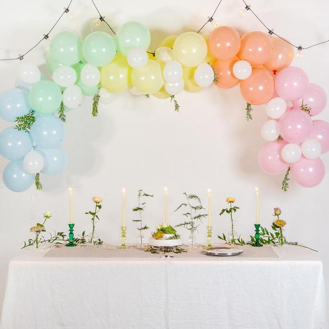 Pastel Celebration Balloon Arch Kit GOODS M&S   