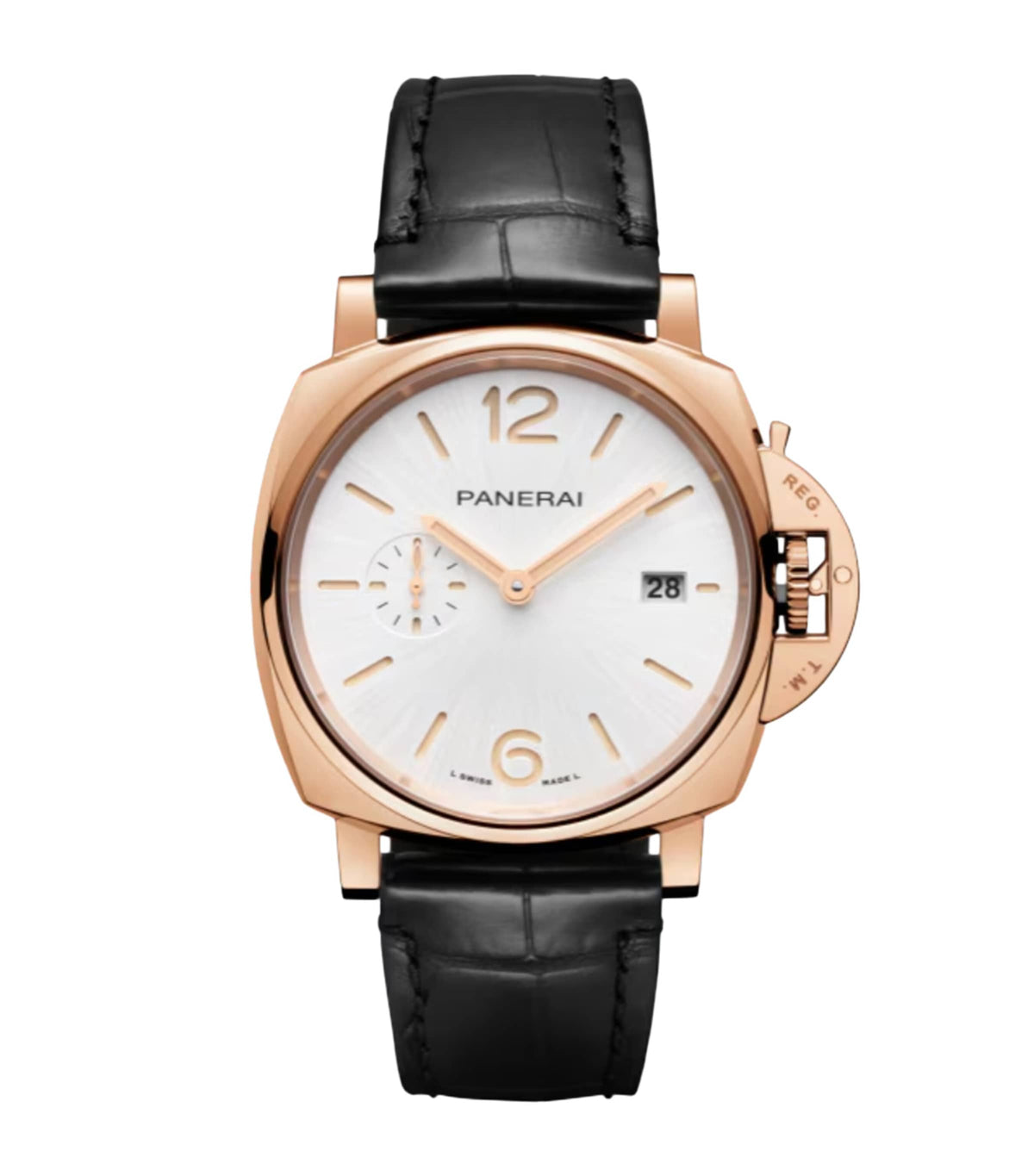 Panerai rose gold Luminor Due watch 42mm - British product