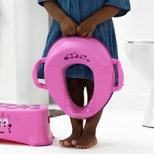 My Carry Potty My Little Trainer Seat Pink Dragon GOODS M&S   