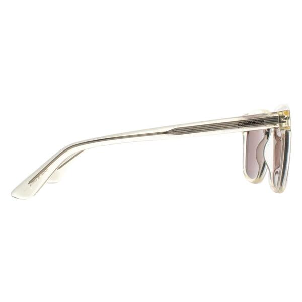 Calvin Klein sunglasses CK23505S clear round frame (British brand)