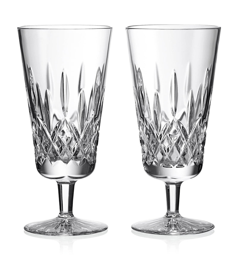 Waterford Lismore iced beverage glasses set of 2 350ml (British brand)