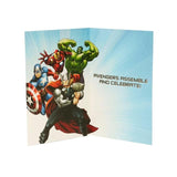 Marvel Avengers Assemble Birthday Card GOODS M&S   