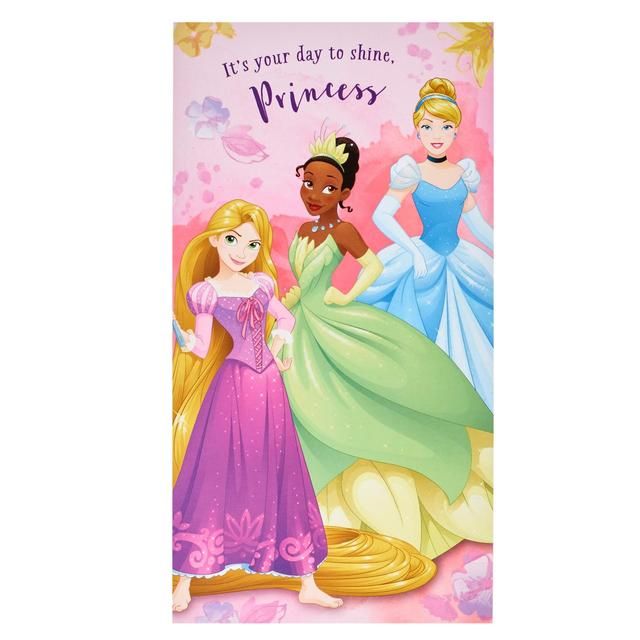 Disney Princesses Birthday Card GOODS M&S   