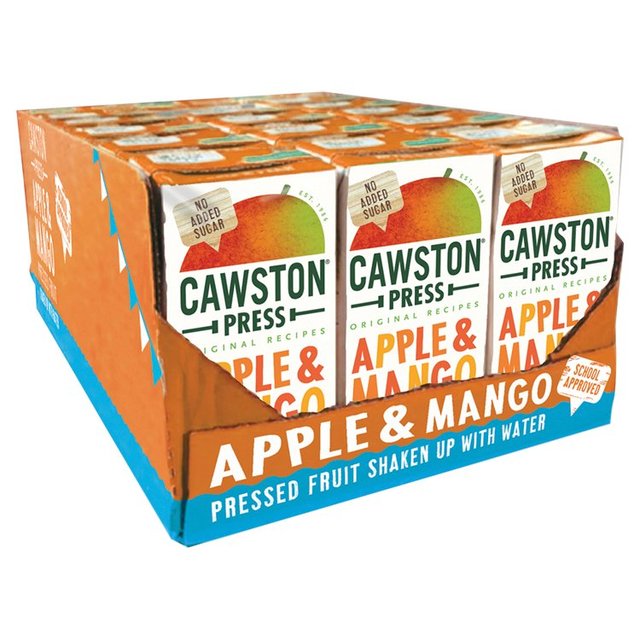 Cawston Press Apple and Mango Juice   18 x 200ml