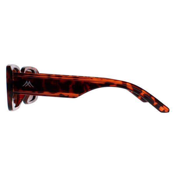 Montana MP76 brown women sunglasses rectangle frame polarized, imported from the UK