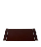 Ralph Lauren Home wood veneer desk blotter, imported from the UK