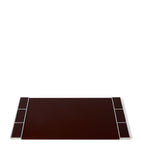 Ralph Lauren Home wood veneer desk blotter, imported from the UK