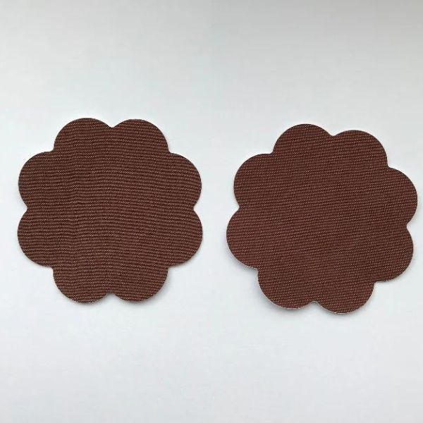 Sincerely Nude Petal Nipple Covers Ebony (British brand)