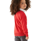 M&S Red 2PK COTTON CARDIGAN WITH STAYNEW 3-14 Y GOODS M&S   