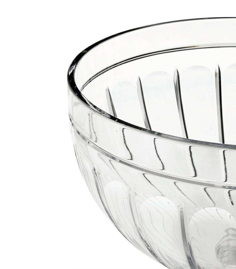 Ralph Lauren crystal glass Coraline centrepiece bowl 35cm, imported from the UK