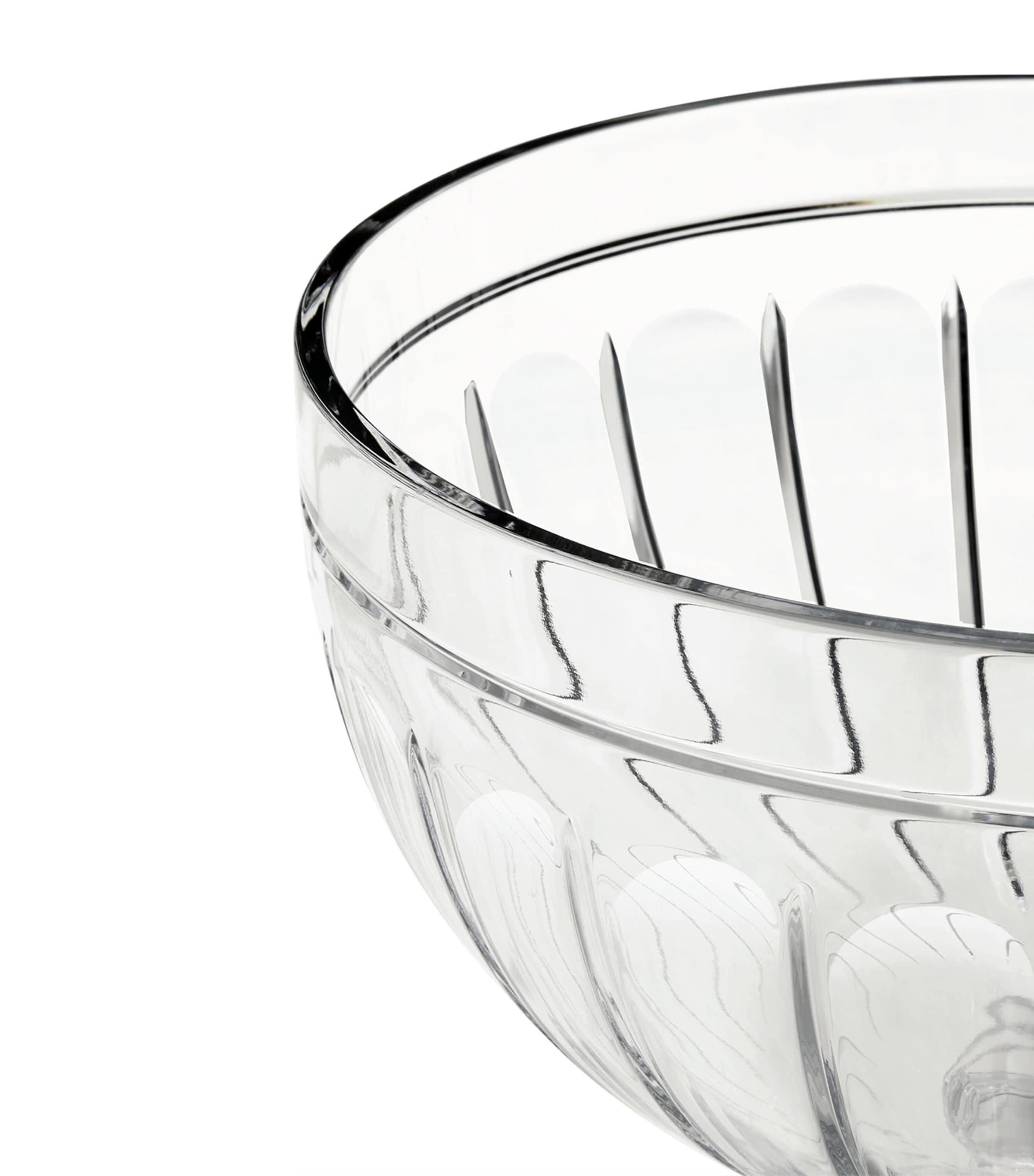 Ralph Lauren crystal glass Coraline centrepiece bowl 35cm, imported from the UK