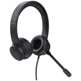 Trust Ayda black on-ear wired headset, UK version