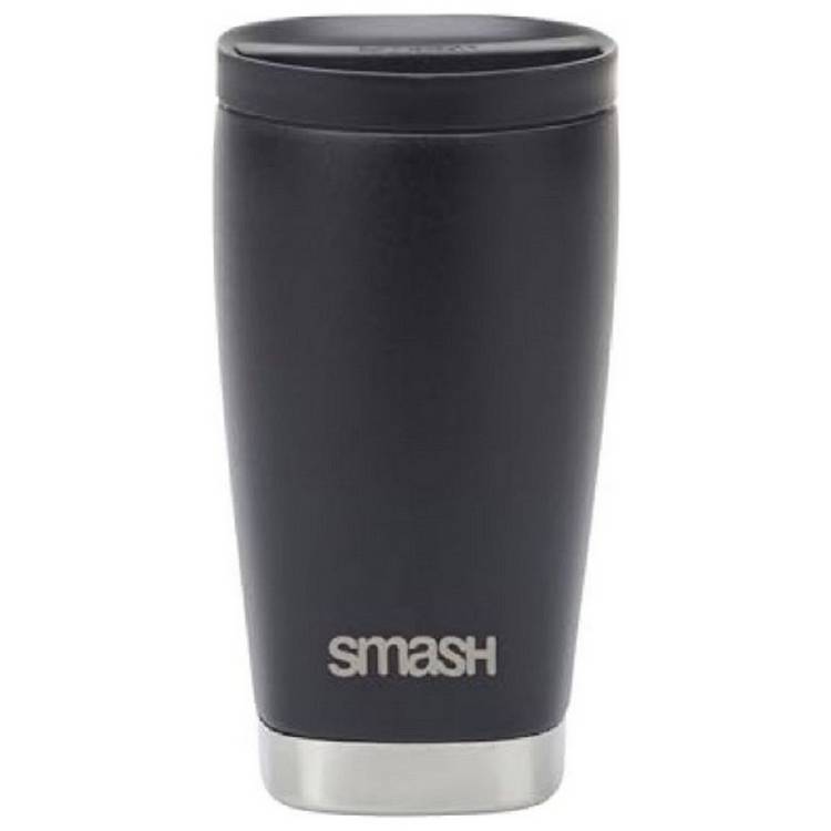 Smash black travel coffee cup 350ml (British brand)