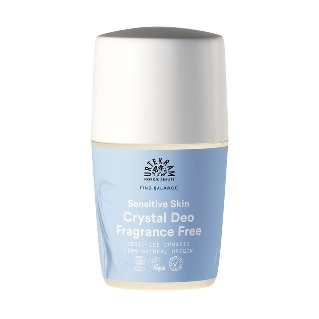 Urtekram Find Balance Fragrance Free Crystal Deo (Sensitive Skin)   50ml GOODS M&S   