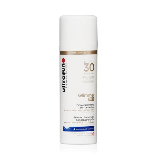 Ultrasun SPF 30 Glimmer Max Shimmering Sunscreen   150ml GOODS M&S   