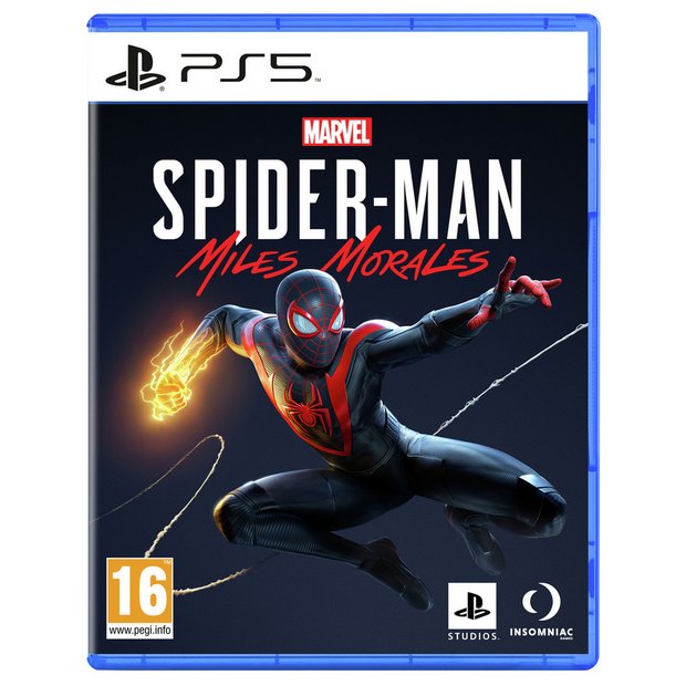 Marvel Spider-Man Miles Morales PS5 game - British product