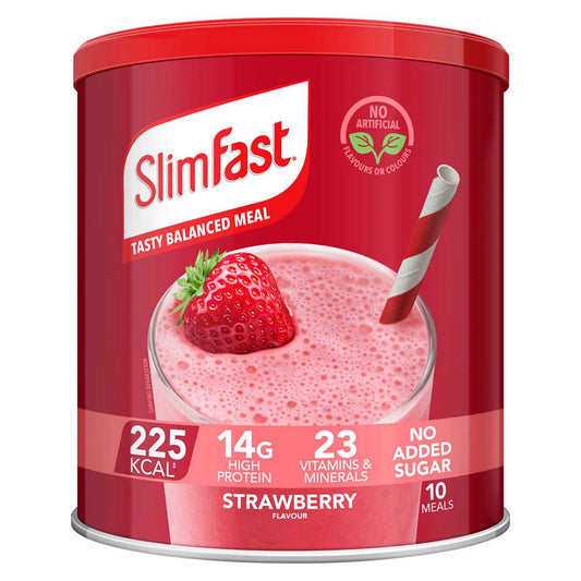 SlimFast Strawberry Flavour Shake - 365g GOODS Boots   