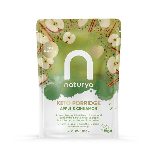 Naturya Keto Breakfast Porridge Apple & Cinnamon   300g