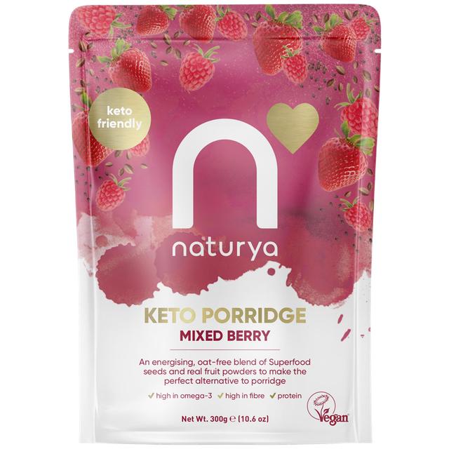 Naturya Keto Breakfast Porridge Mixed Berry   300g GOODS M&S   