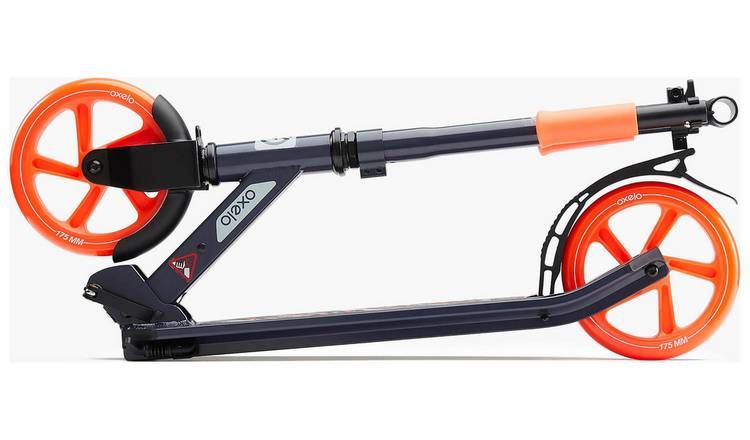 Decathlon Mid 7 Big Wheel Scooter - Blue & Orange GOODS Argos