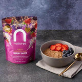 Naturya Organic Overnight Breakfast Oats Berry Buzz   300g GOODS M&S   