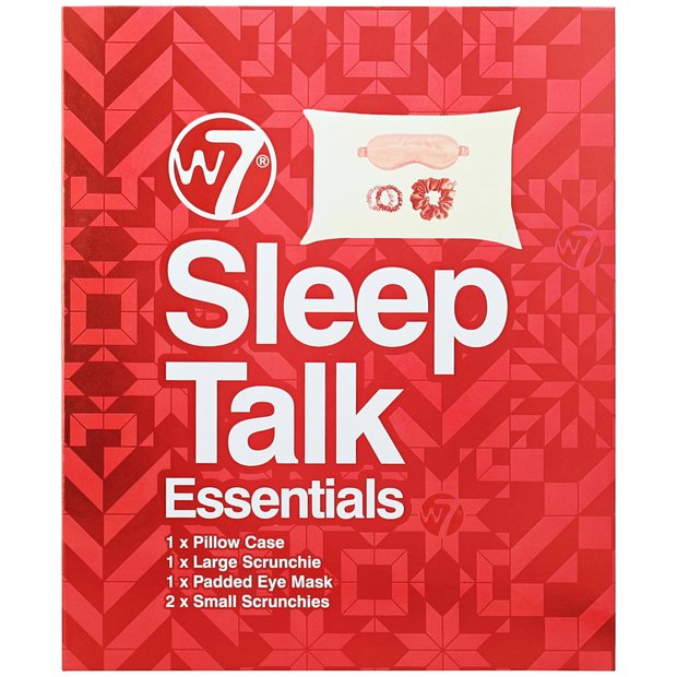 W7 Bedtime Gift Set beauty sleep accessories - British product