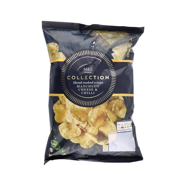 M&S Collection Manchego Cheese & Chilli Crisps   150g GOODS M&S   