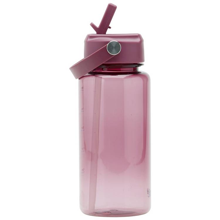 Smash Burgundy Tracker Sipper water bottle 800ml - British product