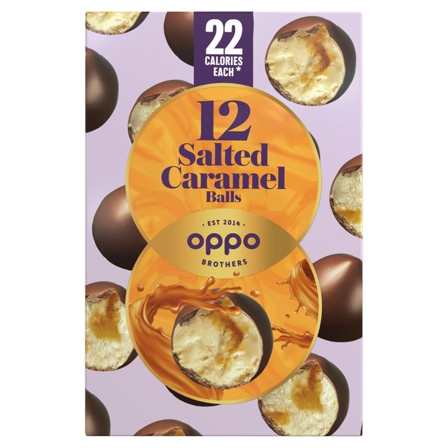 Oppo Brothers Salted Caramel Ice Cream Balls   12 x 14ml GOODS M&S   