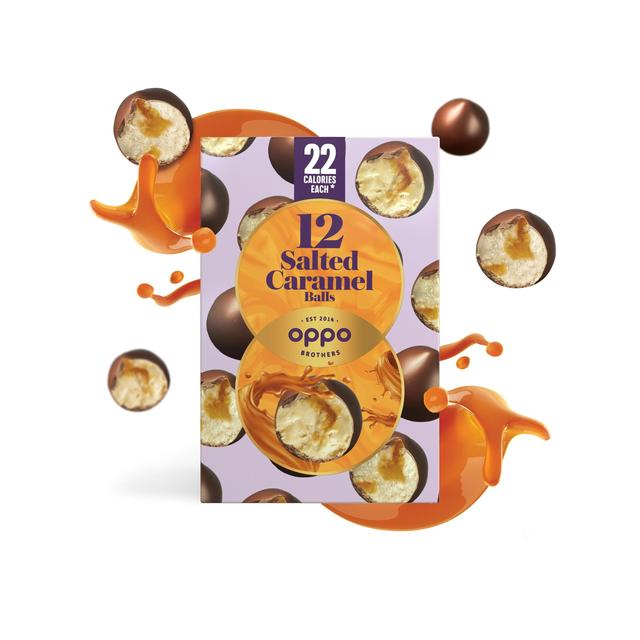 Oppo Brothers Salted Caramel Ice Cream Balls   12 x 14ml