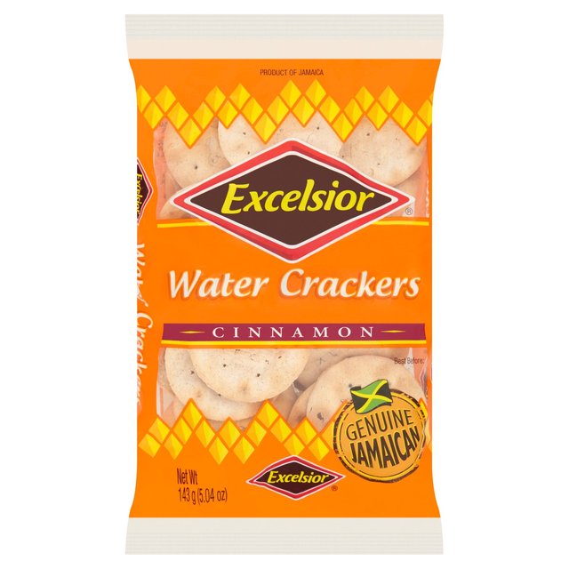 Excelsior Cinnamon Water Crackers   143g GOODS M&S   