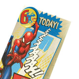 Spider Man 6th Birthday Card GOODS M&S   