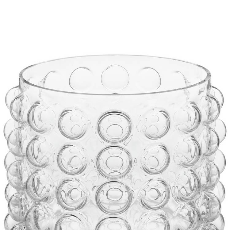 Habitat bobble glass vase 20cm - British product