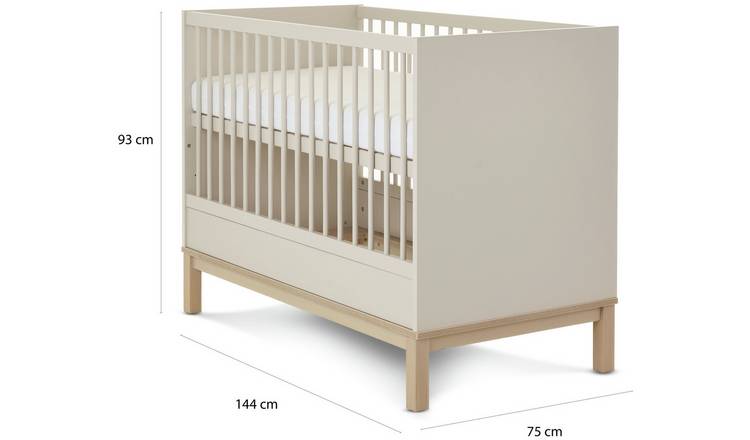 Obaby Astrid 2 Pieces Cot Bed Nursery Set - Satin