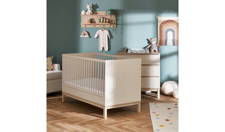 Obaby Astrid 2 Pieces Cot Bed Nursery Set - Satin GOODS Argos