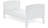 Obaby Grace Cot Bed, Cot Top Changer & Mattress – White GOODS Argos