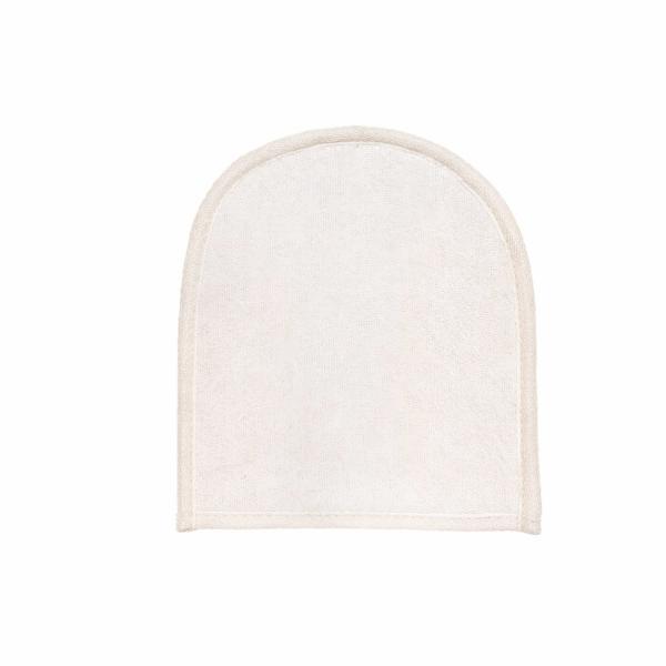 Wanderflower woven exfoliating body mitt - British product