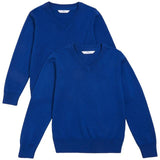 M&S Unisex 2Pk Cotton Jumper Blue 3-14 Y GOODS M&S   