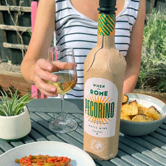 When In Rome White Wine Pecorino Eco Bottle   75cl