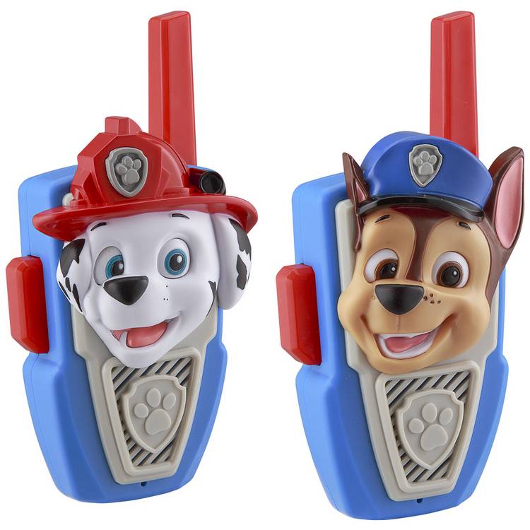 PAW Patrol Chase and Marshall walkie talkies set, UK version