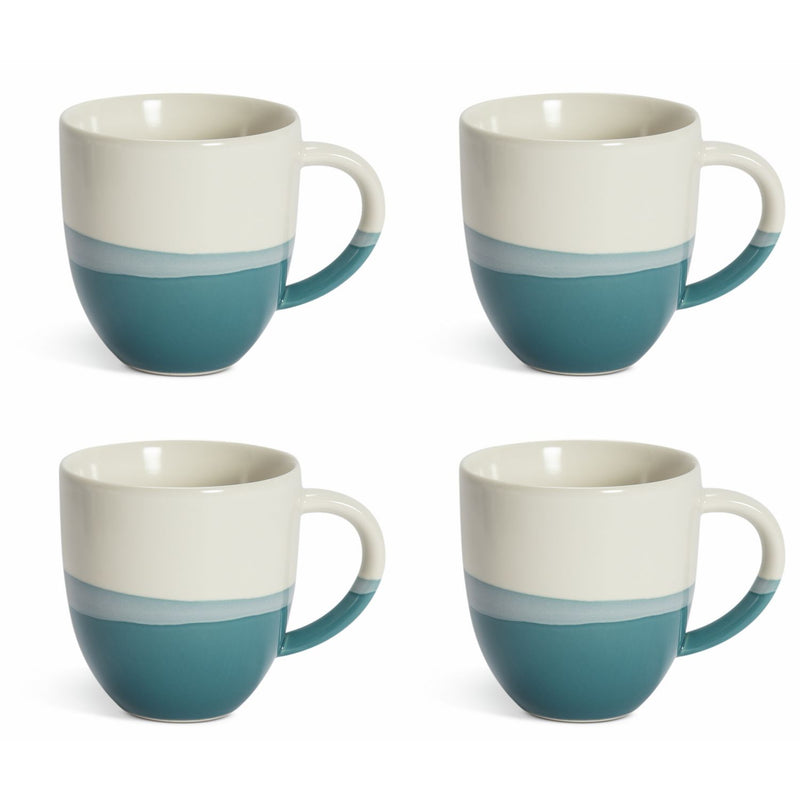 Habitat dipped stoneware mugs set of 4, UK version