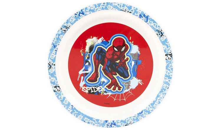 Spider-Man Kids Plastic Dinner Set - Blue GOODS Argos